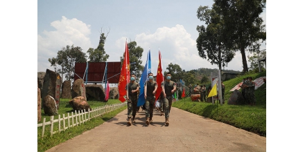 The 25th batch of Chinese peacekeeping troops to the Democratic Republic of the Congo (DRC) all arri