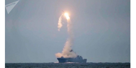 Just after completing the first submarine launch test of 